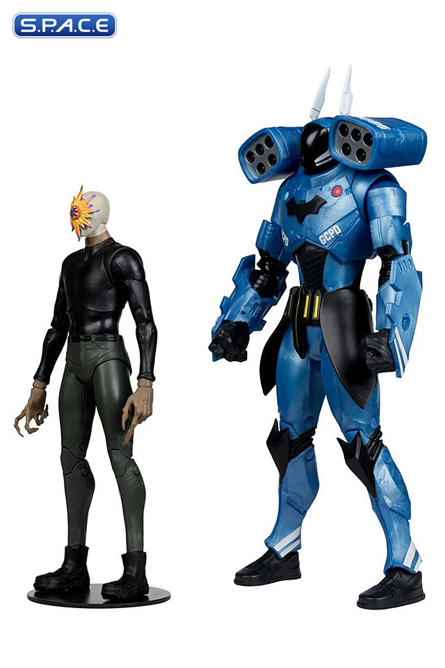 Rookie & Mister Bloom Gold Label Collection 2-Pack (DC Multiverse)