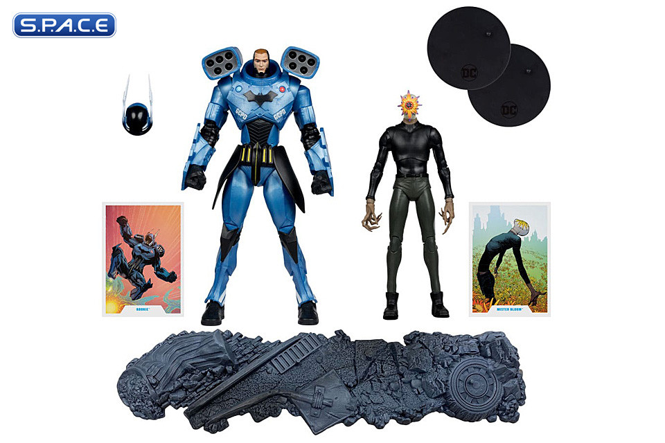 Rookie & Mister Bloom Gold Label Collection 2-Pack (DC Multiverse)