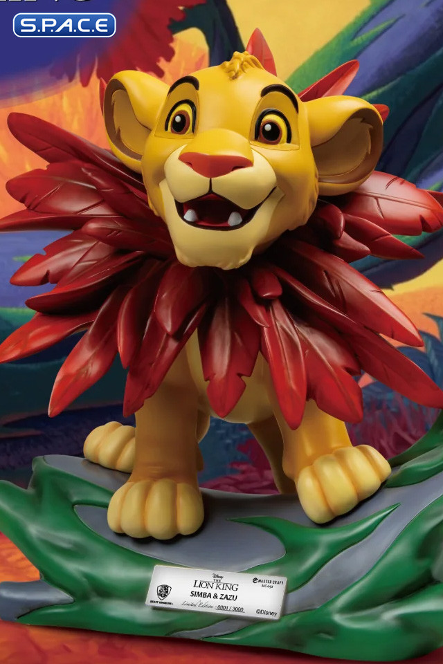 Simba & Zazu Master Craft Statue Set (The Lion King)