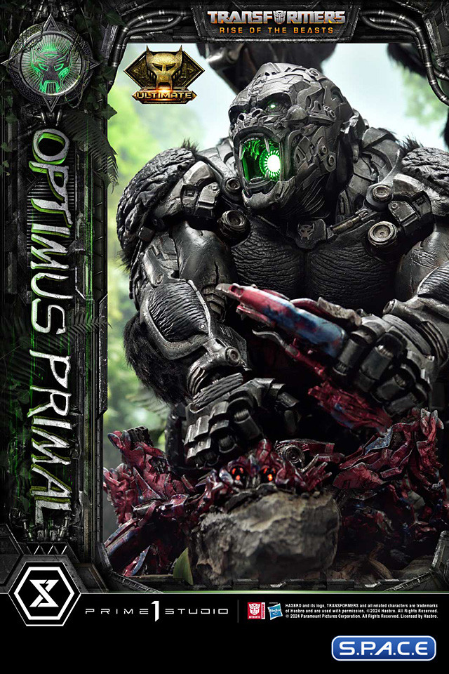 Optimus Primal Museum Masterline Statue - Ultimate Bonus Version (Transformers: Rise of the Beasts)