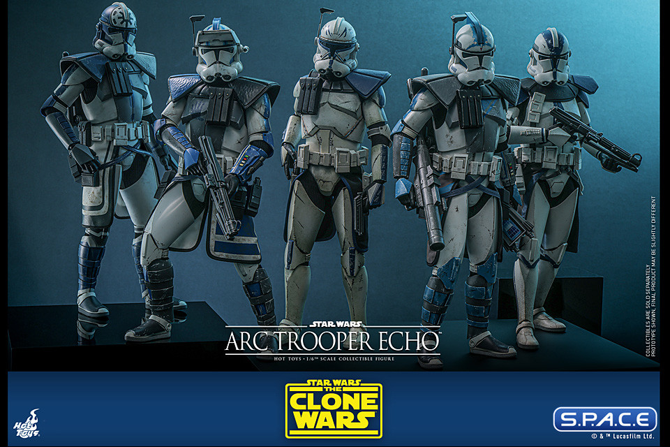 1/6 Scale ARC Trooper Echo TV Masterpiece TMS133 (Star Wars - The Clone Wars)