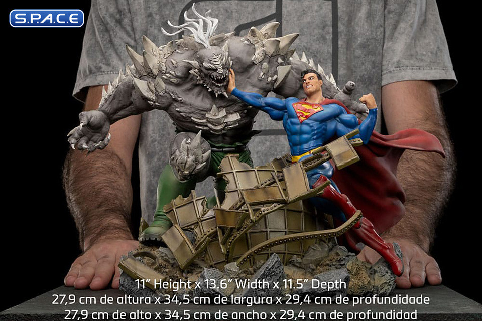 1/10 Scale Superman vs. Doomsday BDS Art Scale Statue (DC Comics)