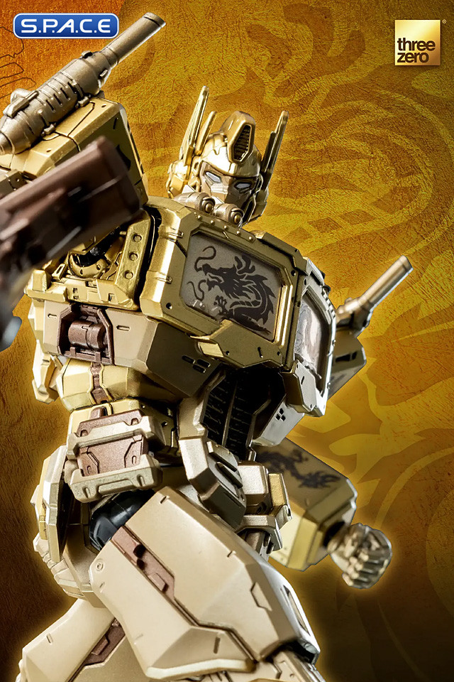 Optimus Prime MDLX Collectible Figure - Year of the Dragon Version (Transformers)