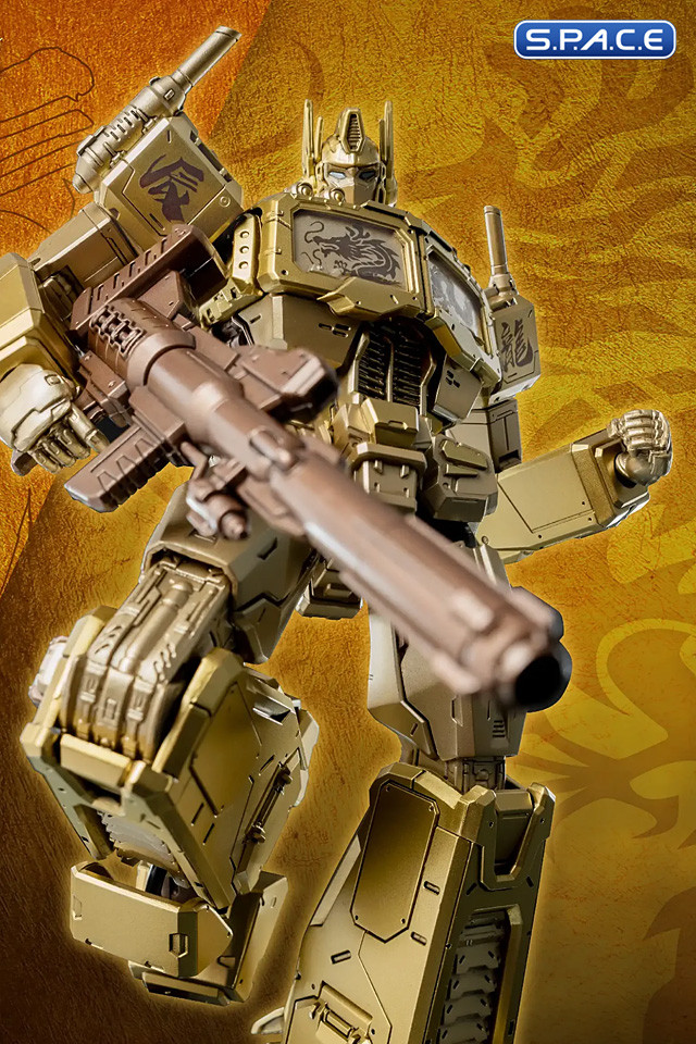 Optimus Prime MDLX Collectible Figure - Year of the Dragon Version (Transformers)