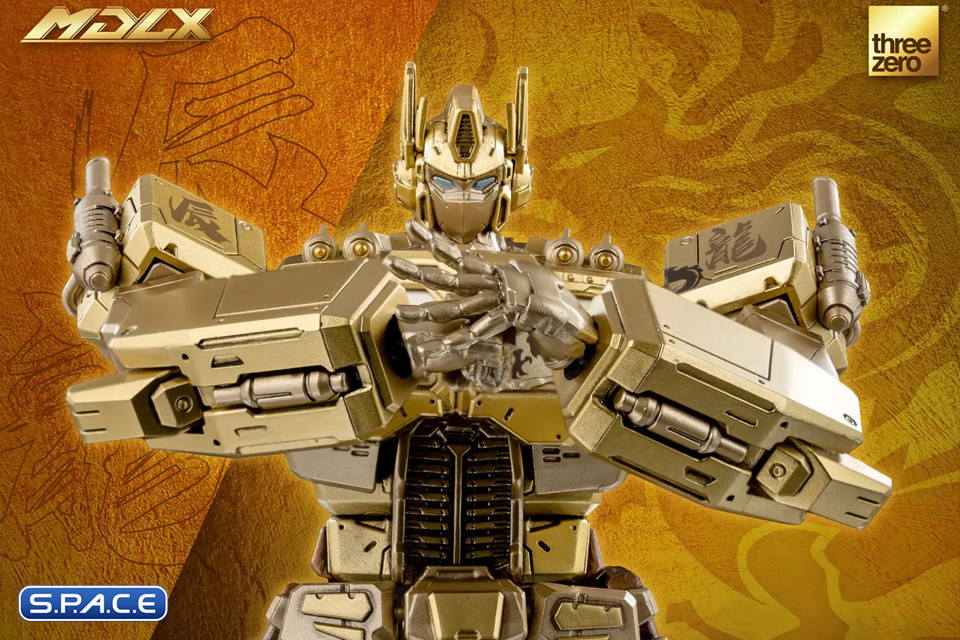 Optimus Prime MDLX Collectible Figure - Year of the Dragon Version (Transformers)