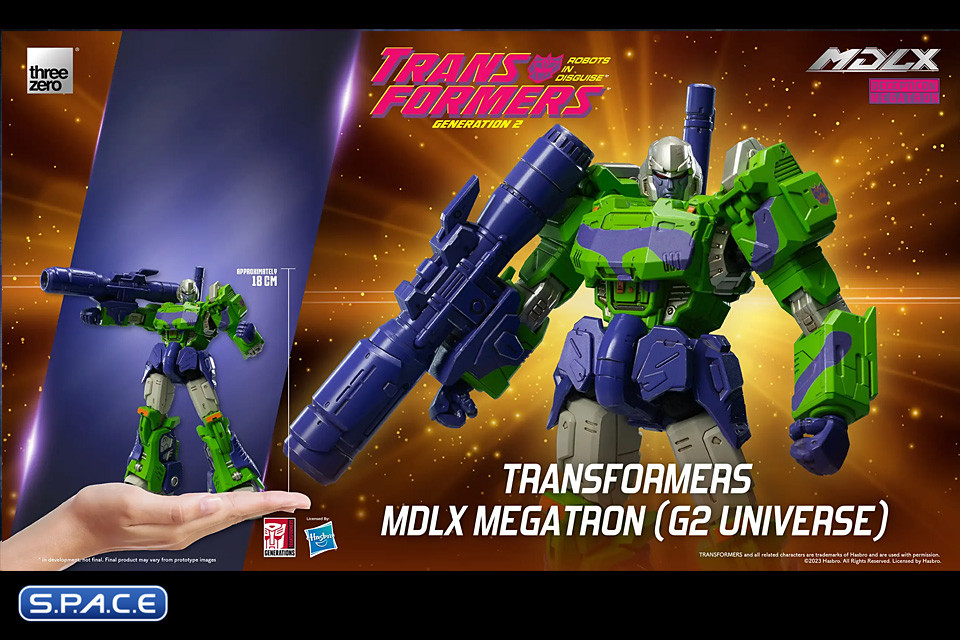 Megatron MDLX Collectible Figure - G2 Universe Version (Transformers)