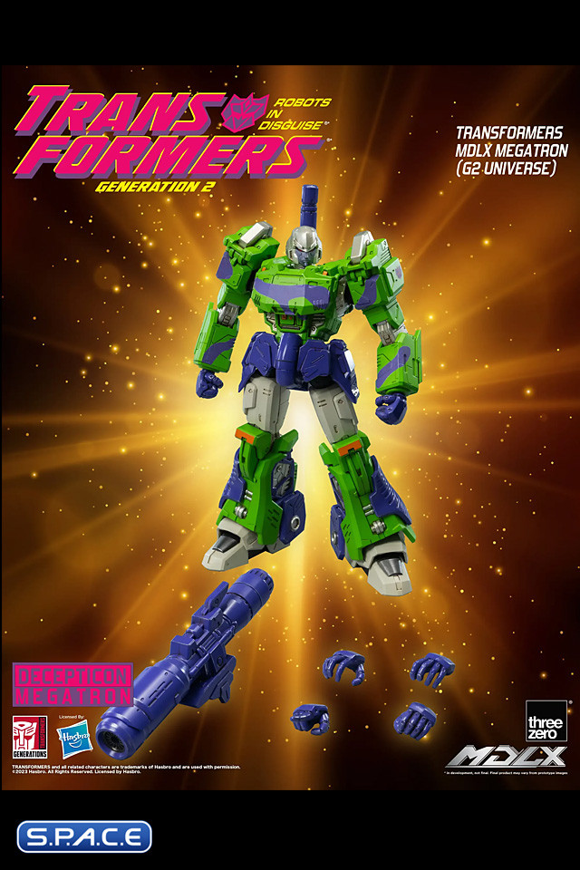 Megatron MDLX Collectible Figure - G2 Universe Version (Transformers)