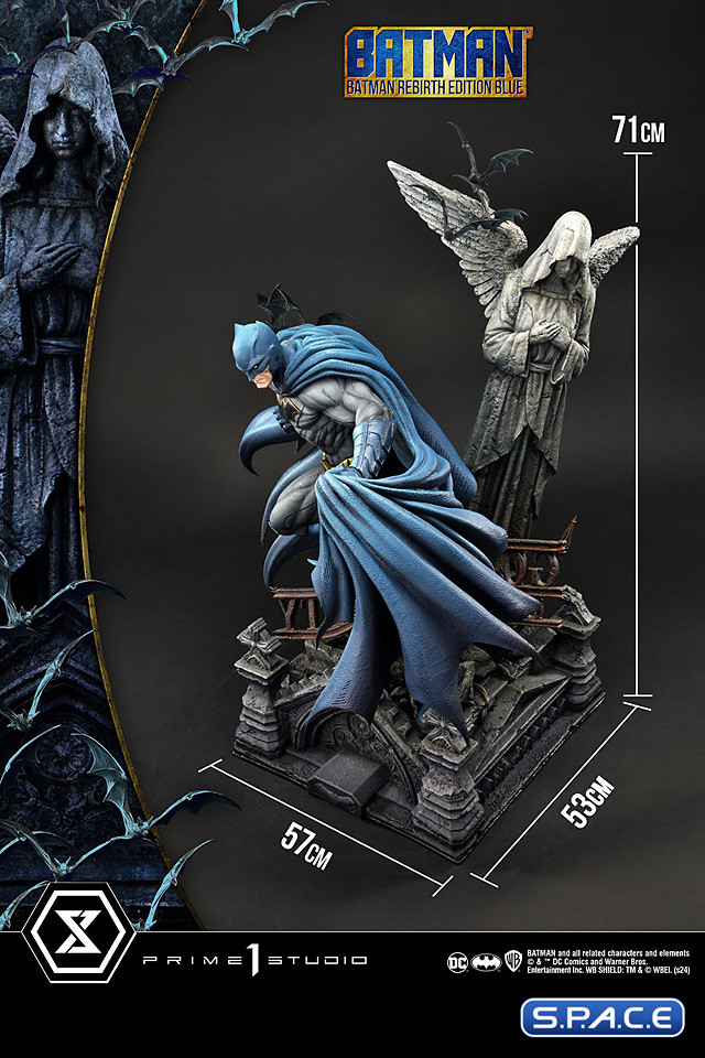 1/4 Scale Batman Rebirth Ultimate Premium Masterline Statue - blue Version (DC Comics)