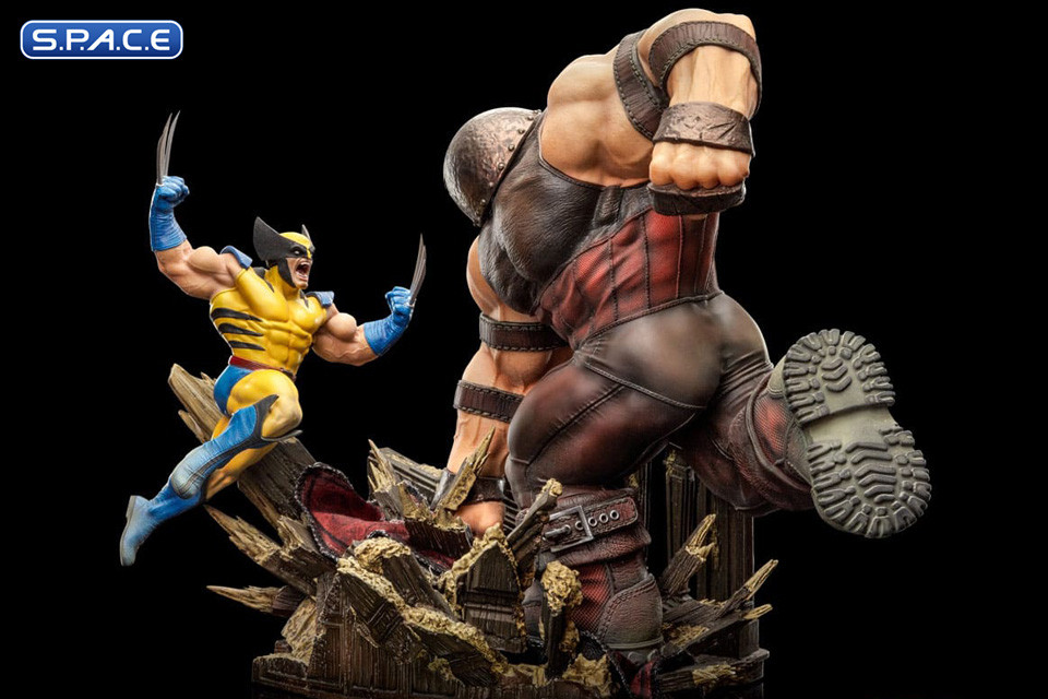 1/10 Scale Wolverine vs. Juggernaut BDS Art Scale Statue (Marvel)