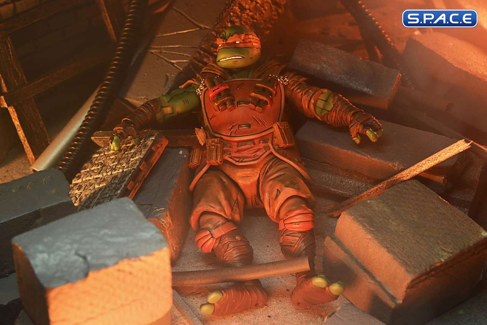 Ultimate Flashback Michelangelo (Teenage Mutant Ninja Turtles: The Last Ronin)