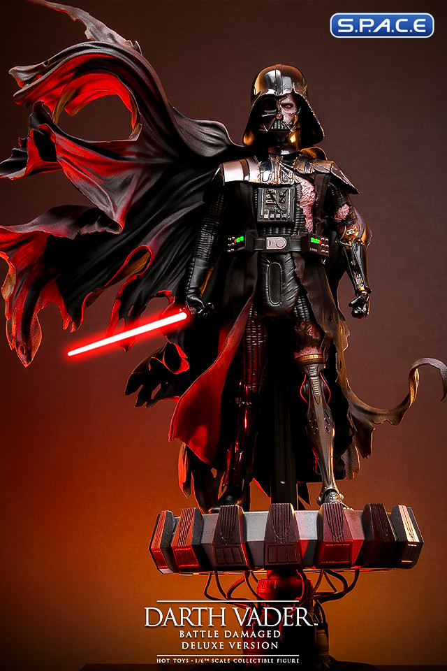 1/6 Scale Darth Vader Battle Damaged Deluxe Version DX45 (Star Wars)