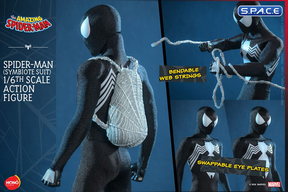 1/6 Scale Spider-Man Symbiote Suit HS04 (Marvel)