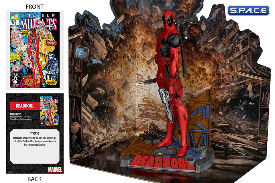 1/10 Scale Deadpool from The New Mutants 98 PVC Statue (Marvel)