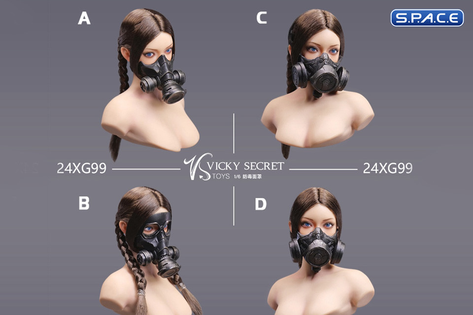 1/6 Scale Gas Mask Version C