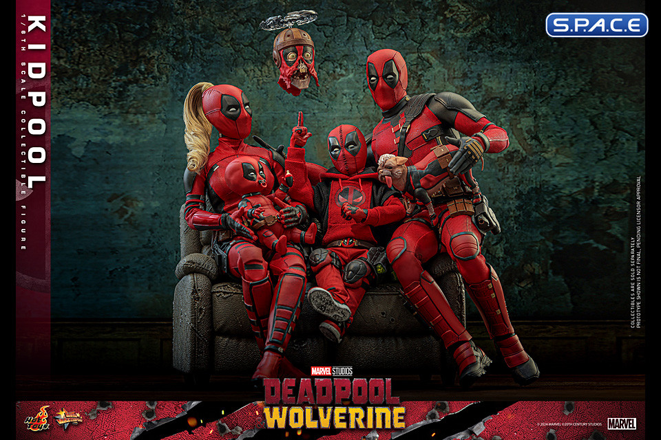 1/6 Scale Kidpool Movie Masterpiece MMS763 (Deadpool & Wolverine)