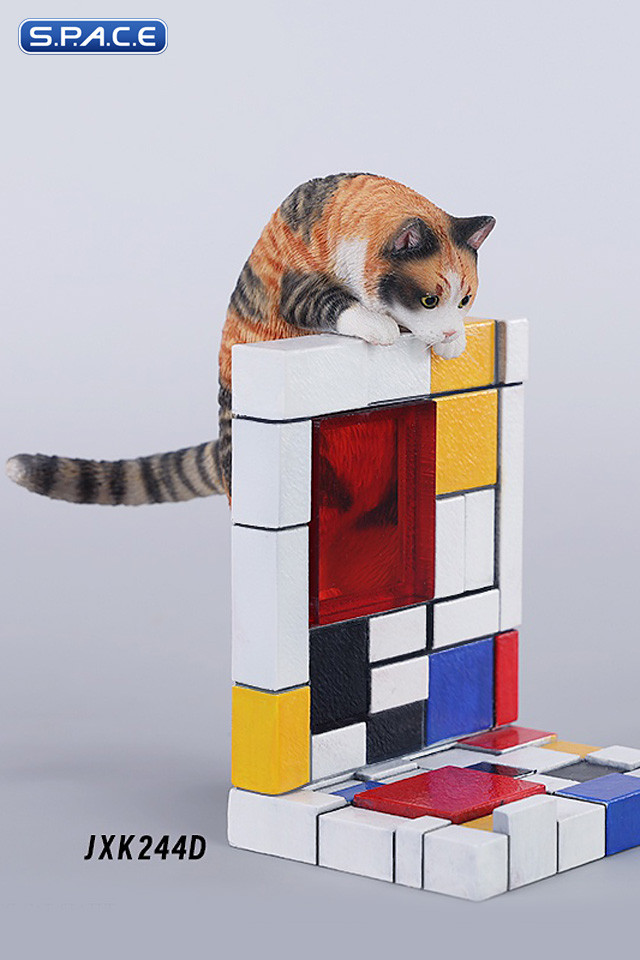 1/6 Scale Wall-Climbing Cat (red/grey)