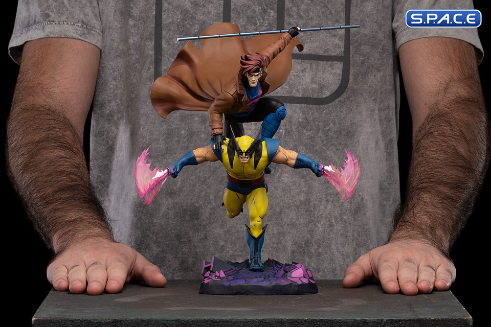 1/10 Scale Gambit & Wolverine Deluxe Art Scale Statue (Marvel)