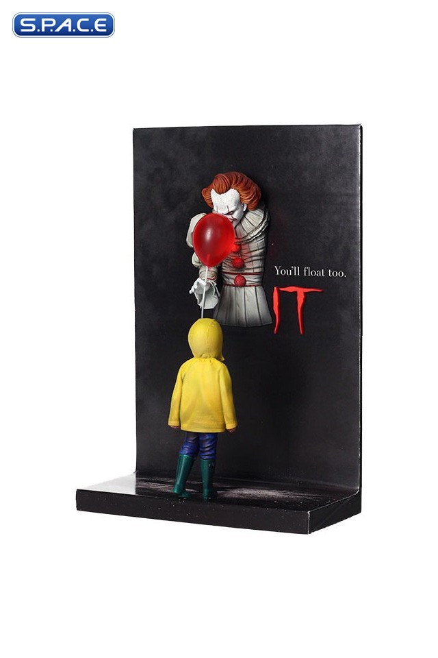 Pennywise & Georgie Movie Poster 3D (It)