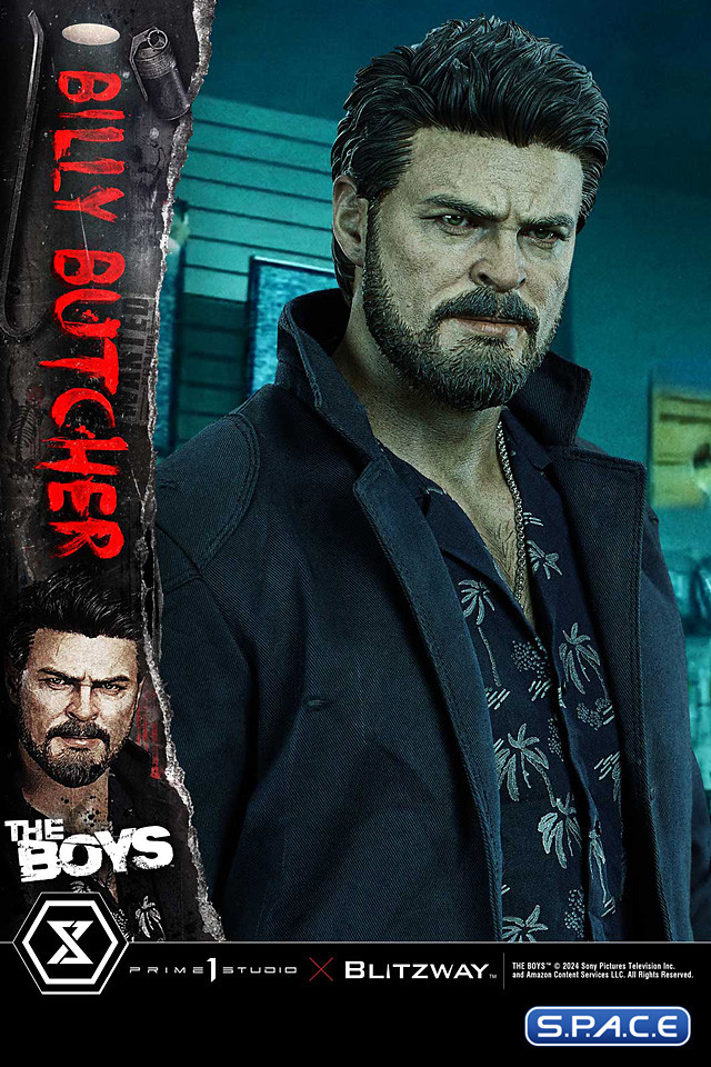 1/4 Scale William Billy Butcher Premium Masterline Statue (The Boys)