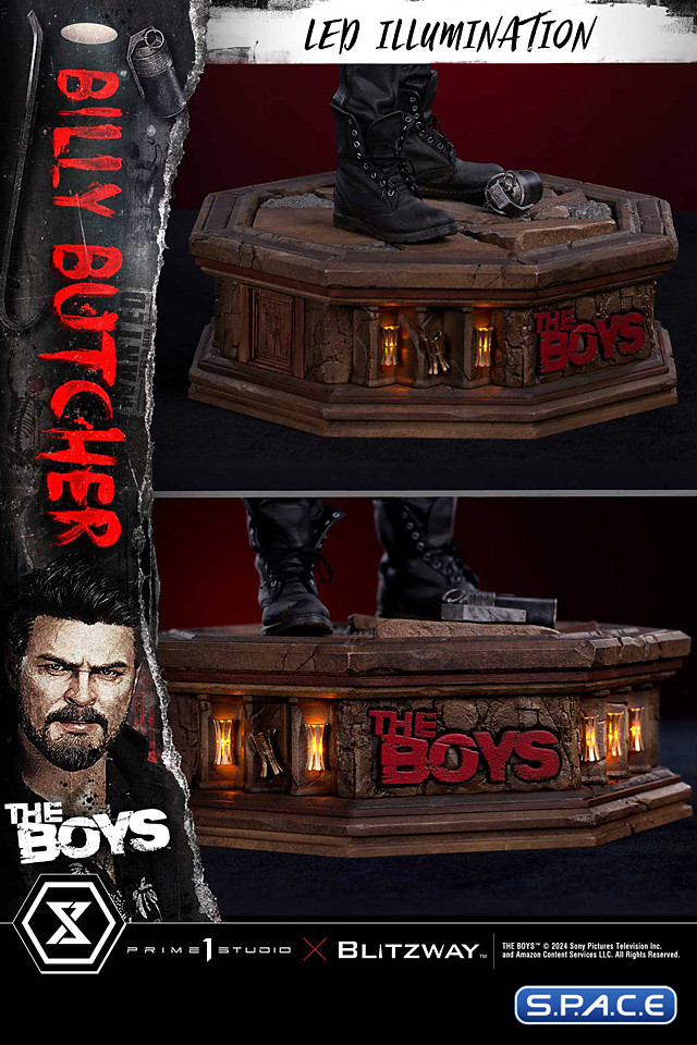 1/4 Scale William Billy Butcher Premium Masterline Statue (The Boys)