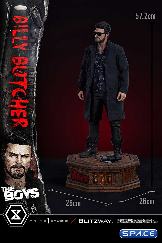 1/4 Scale William Billy Butcher Premium Masterline Statue (The Boys)
