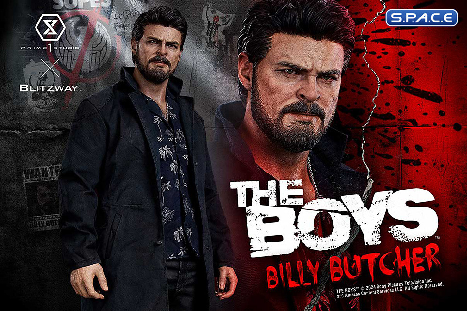 1/4 Scale William Billy Butcher Premium Masterline Statue (The Boys)
