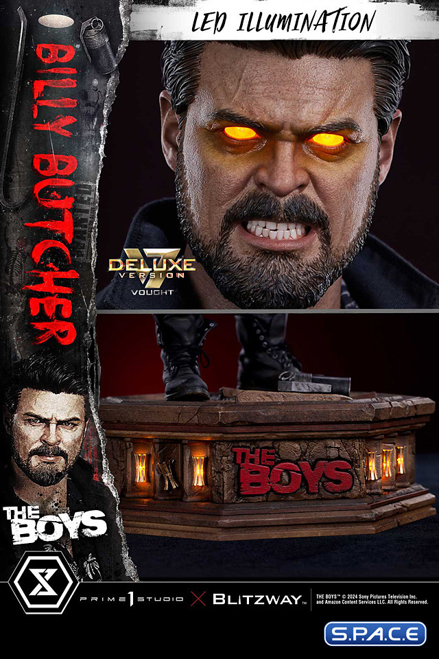 1/4 Scale William Billy Butcher Deluxe Premium Masterline Statue (The Boys)