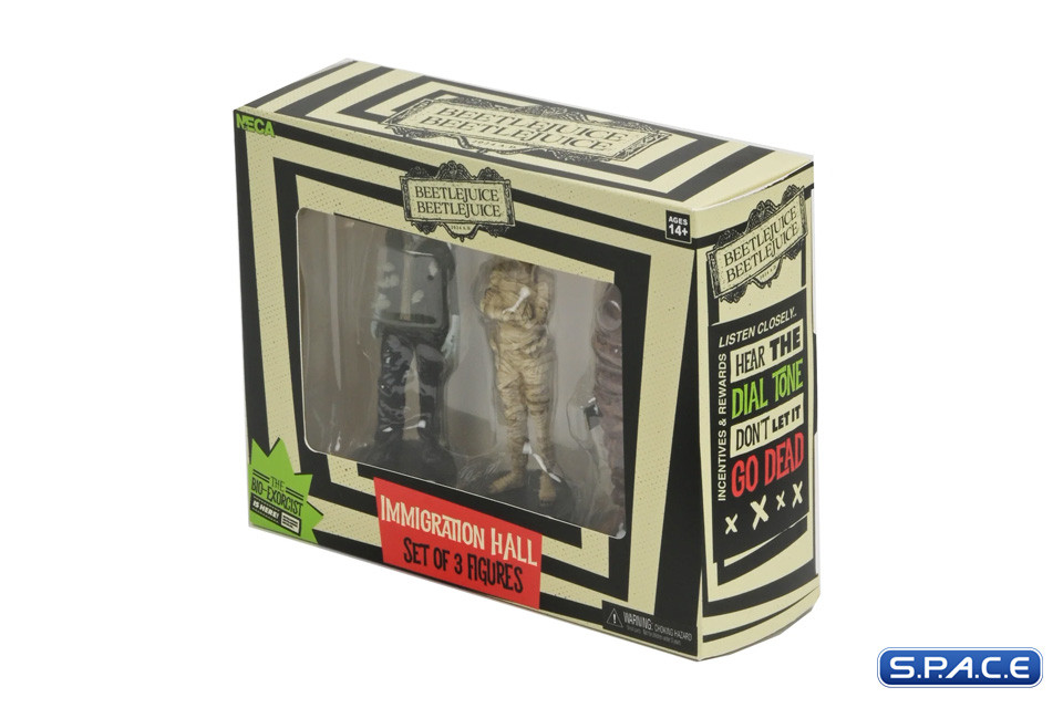 Immigration Hall 3-Pack (Beetlejuice Beetlejuice)