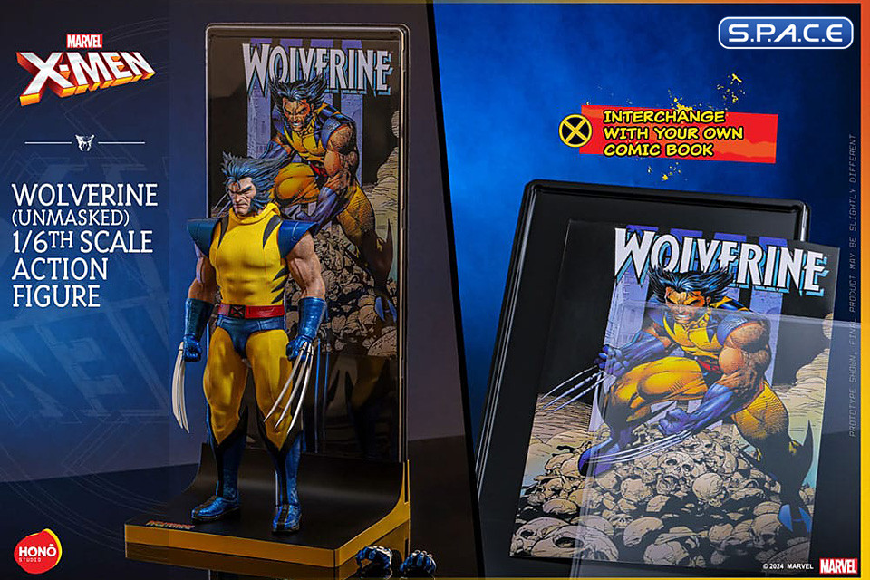 1/6 Scale Wolverine unmasked HS06 (Marvel)