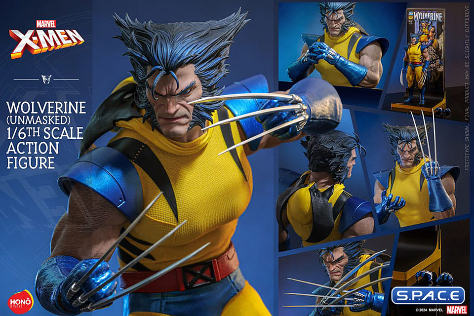 1/6 Scale Wolverine unmasked HS06 (Marvel)