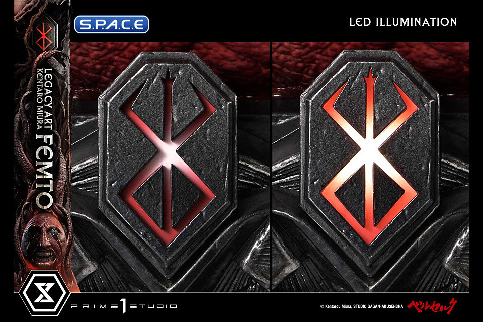 1/4 Scale Femto Legacy Art »Kentaro Miura« Statue - Bonus Version (Berserk)