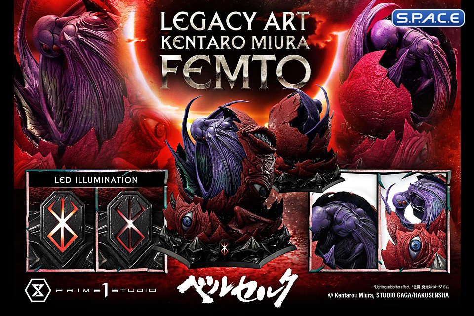 1/4 Scale Femto Legacy Art »Kentaro Miura« Statue - Bonus Version (Berserk)