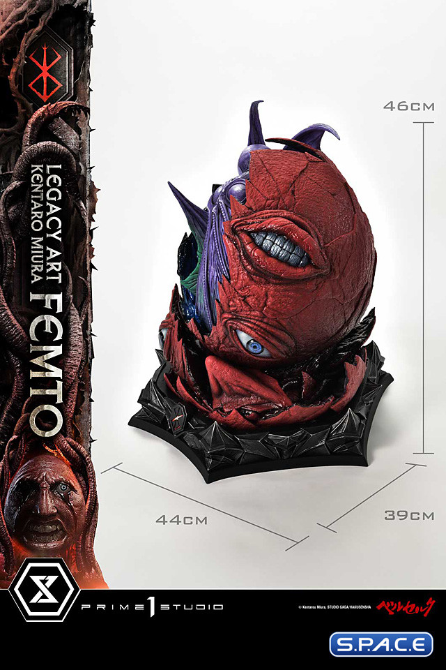1/4 Scale Femto Legacy Art »Kentaro Miura« Statue - Bonus Version (Berserk)