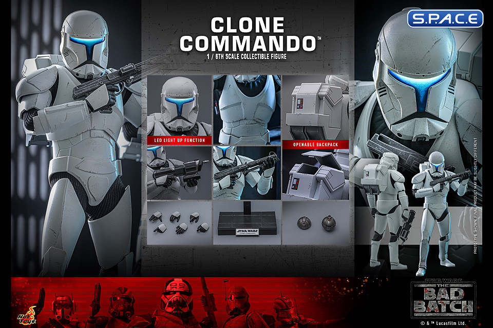 1/6 Scale Clone Commando TV Masterpiece TMS131 (Star Wars - The Bad Batch)