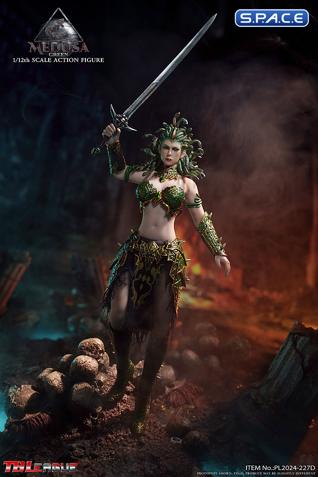 1/12 Scale Green Medusa