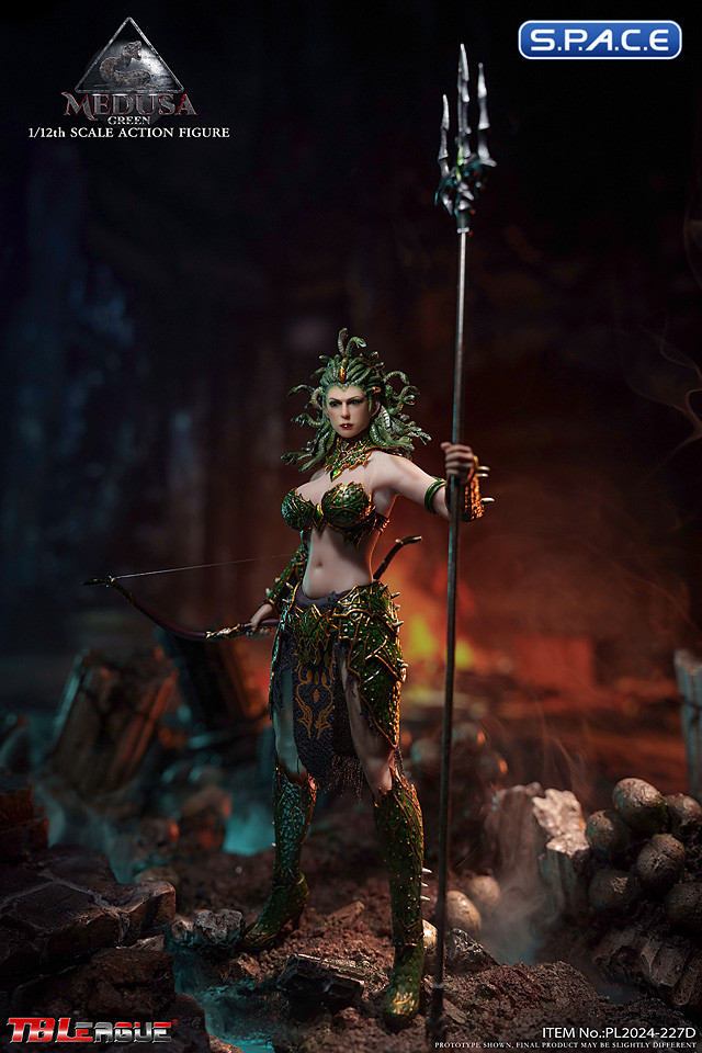 1/12 Scale Green Medusa