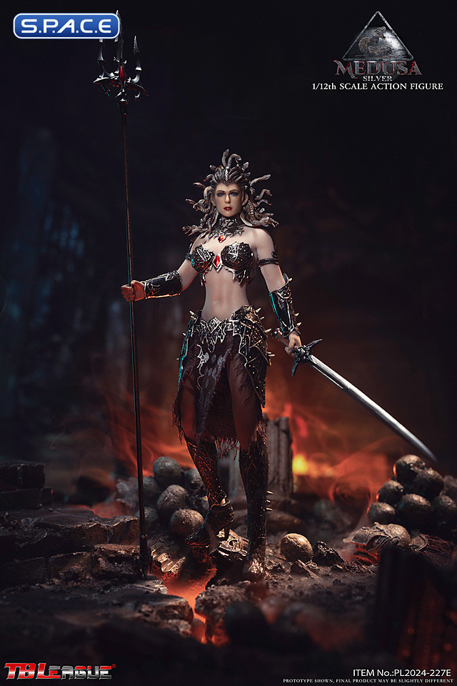 1/12 Scale Silver Medusa