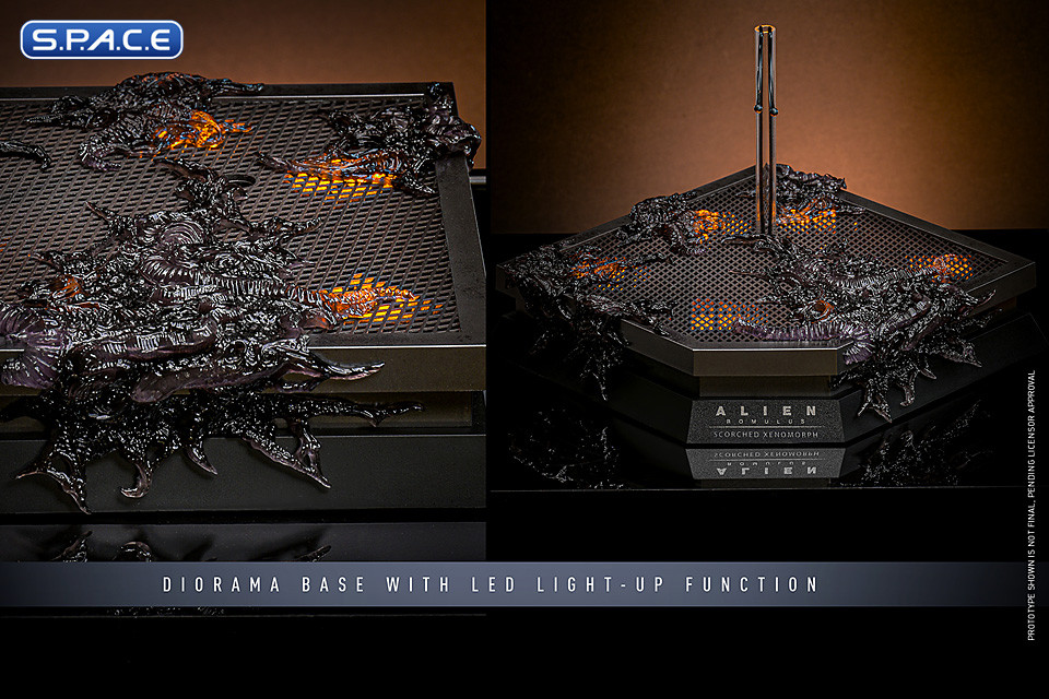 1/6 Scale Scorched Xenomorph Movie Masterpiece MMS784 (Alien: Romulus)