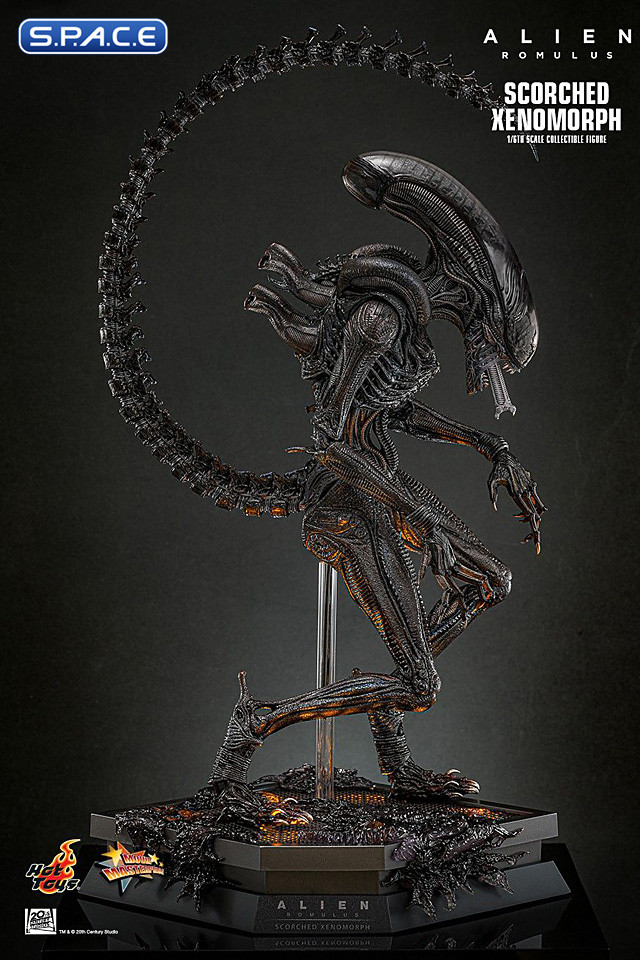 1/6 Scale Scorched Xenomorph Movie Masterpiece MMS784 (Alien: Romulus)