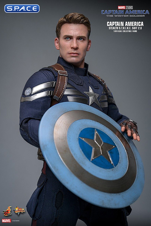 1/6 Scale Captain America Stealth S.T.R.I.K.E. Suit 2.0 Movie Masterpiece MMS242 (Captain America: The Winter Soldier)