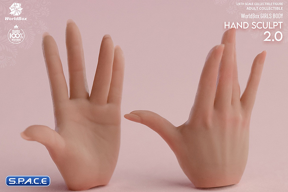 1/6 Scale Hand Set AT209A - light Tan Version