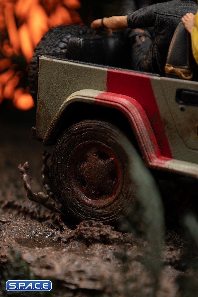 1/20 Scale T-Rex Chase Demi Art Scale Statue (Jurassic Park)