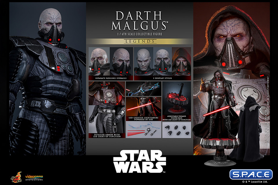 1/6 Scale Darth Malgus Videogame Masterpiece VGM70 (Star Wars Legends)