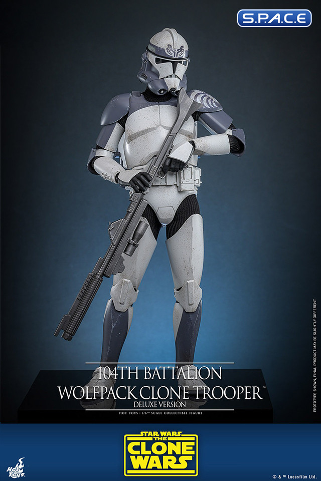 1/6 Scale 104th Battalion Wolfpack Clone Trooper Deluxe Version TV Masterpiece TMS143 (Star Wars - The Clone Wars)
