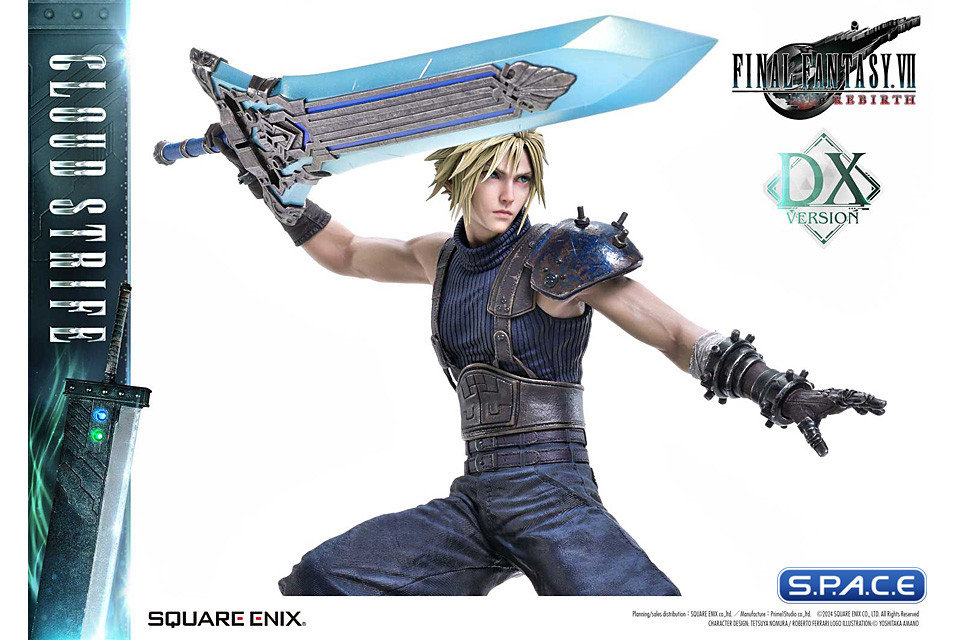 1/4 Scale Cloud Strife Deluxe Square Enix Masterline Statue (Final Fantasy VII Rebirth)