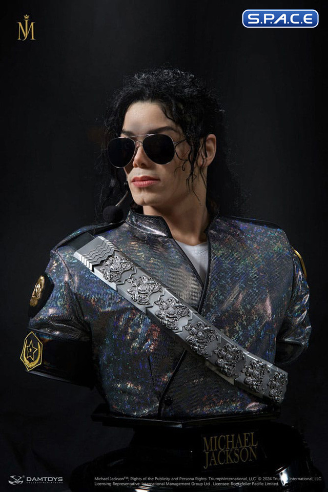 1:1 Michael Jackson Dangerous Tour Life-Size Bust