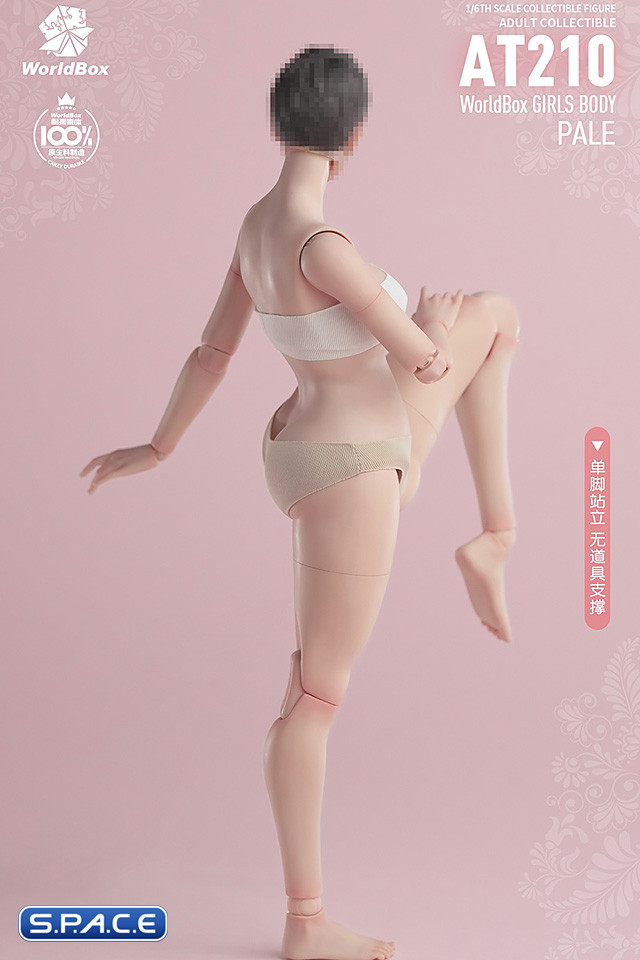 1/6 Scale female Body AT210A (pale)