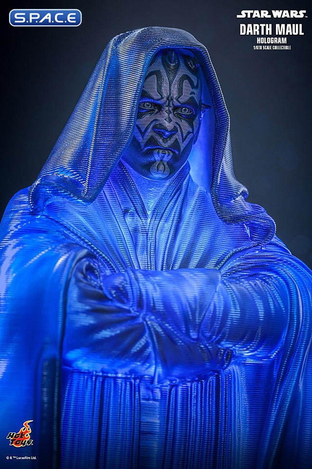 1/6 Scale Darth Maul Hologram Accessory Collectible Set ACS015 (Star Wars)