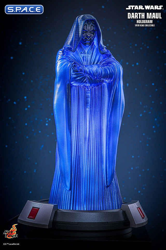 1/6 Scale Darth Maul Hologram Accessory Collectible Set ACS015 (Star Wars)