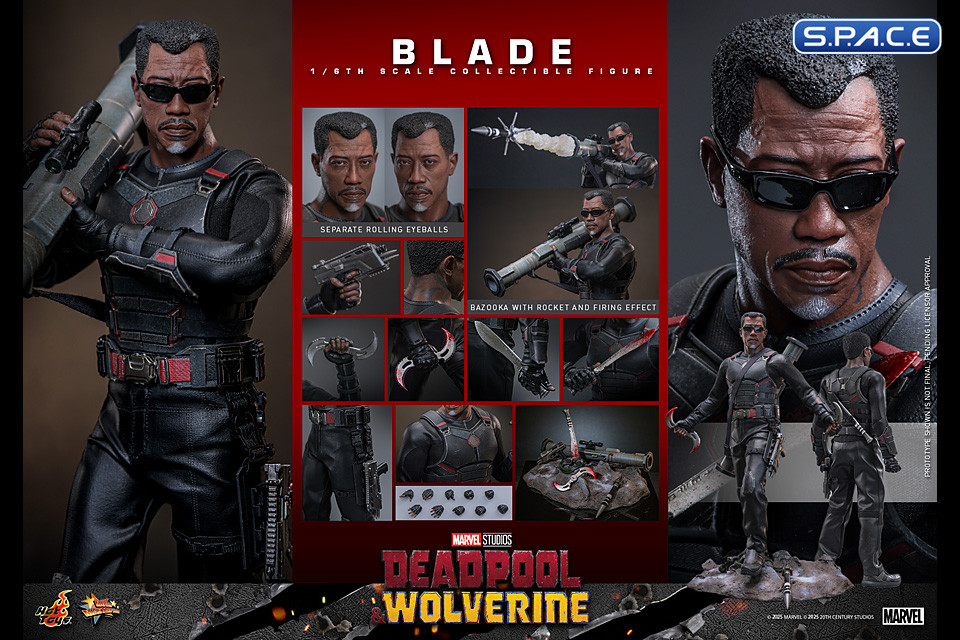 1/6 Scale Blade Movie Masterpiece MMS791 (Deadpool & Wolverine)